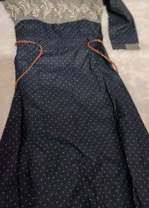 Long A-line dress