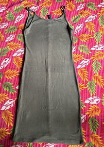 Forever 21 Olive Green Tank Dress