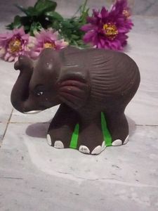 Cute Little Elephant Of Soil