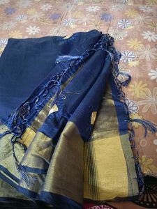 Elegant Navy Blue saree