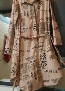 Long Shirt With Belt
