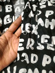 Zudio Black Crop Shirt