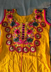 Yellow Kurti