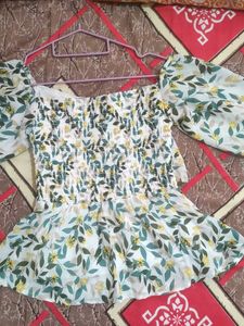 Floral Print Top