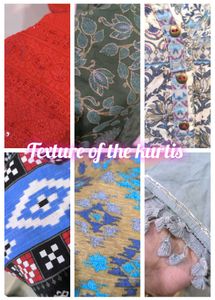 Set of 6 kurtis in size 40. Each kurti for 100!