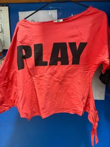 Side Down Shoulder Top