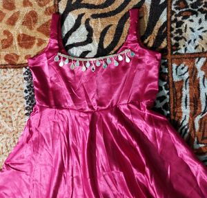 Elegant Cherry Red Kurta Set