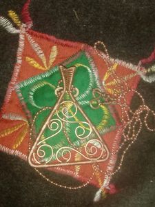 Trikonian Pendent Locket Handmade Copper Etsy Stuf