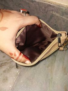 Tan Sling Bag