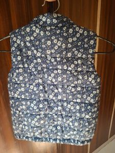 Cute Floral Padded Vest