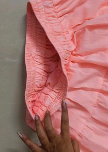 Cute Fairy Long Pink Skirt