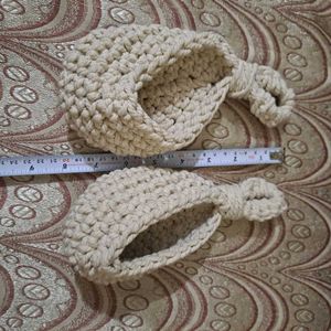 Handmade Crochet Holders (Set Of 2)