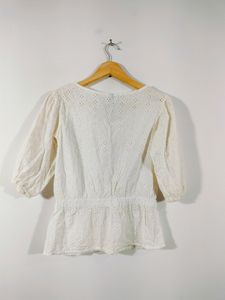White Casual Top (Women&#39;s)
