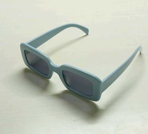 H&amp;M LIGHT BLUE RECTANGULAR SUNGLASSES