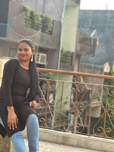 Black Satin Straight Kurti Only One Time Used