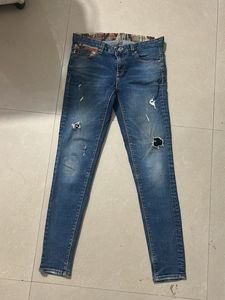 Navy Blue Stylish Denim Jeans