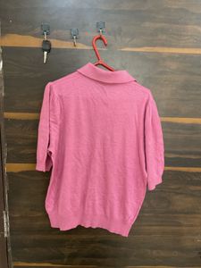 Pink Knit Top