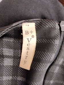 Black And Grey Checks Dress (Women&#39;s)