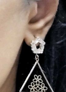 New Gold Toned Drop Earrings