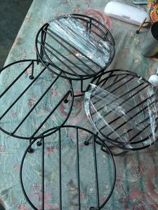 Plant Metal Standard  Stand Combo Set Of 11