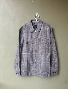 H& M Plaid Zip-Up Jacket and Jumper Combo