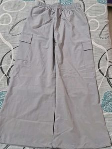 Gray Cargo Pants