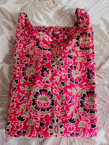 Block Print Cotton Kurti