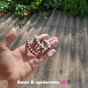 Gwen & Spiderman Bracelet