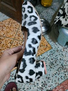 Black And White Heels