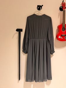 grey h&amp;m dress