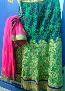 Embroidered Lehenga Choli