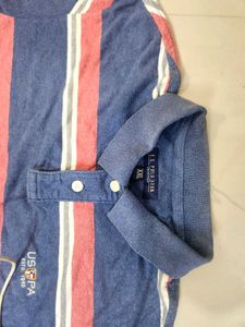 Striped Polo T-Shirt