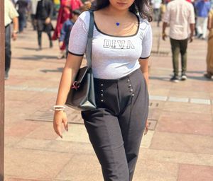 Grey 'Diva' Top