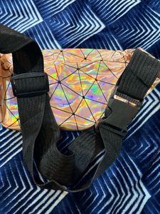 Holographic Mini Backpack