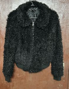 Black Fuzzy Jacket