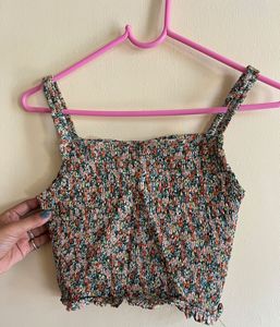 Floral Crop Top