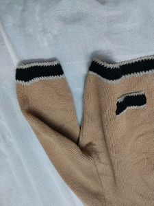 Warm Korean Button Up Sweater