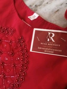 A-line Georgette Kurta