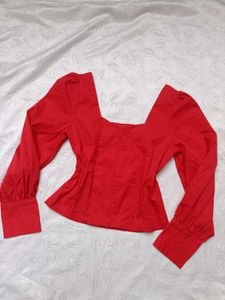 Sweartheart Neck Corset Top