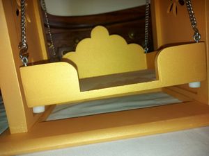 WOODEN laddo Gopal Ji Jhulaa