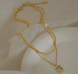 Crystal Layered Chain (anti Tarnish)