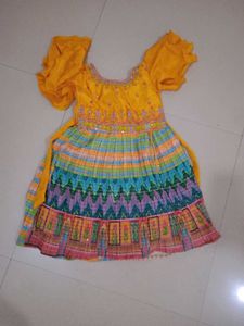 Girls' Colorful Dress