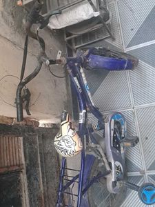 Kids' Blue Bicycle w/ Training Wheels