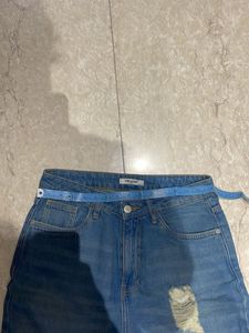 Ripped High Waisted Jeans
