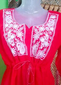 Red chicken kari dress....