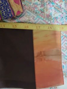 Brown Synthetic Party Wear Kurta