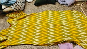 Green Yellow Kurti