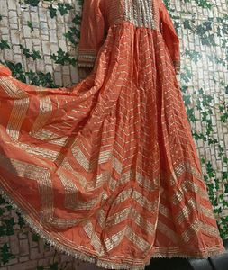 Gota Patti😍Anarkali Gown