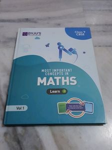 Byjus Class 9 Maths Book