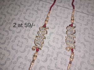 Set Of Handmade Rakhis